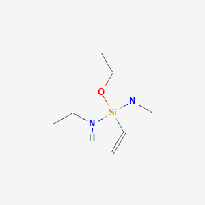 1-Ethenyl-1-ethoxy-N'-ethyl-N,N-dimethylsilanediamine