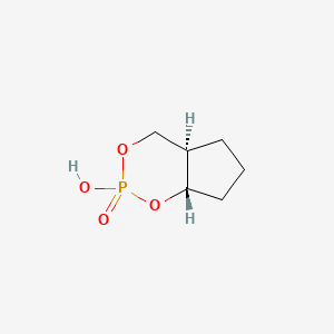 (4aR,7aS)-2-hydroxy-4,4a,5,6,7,7a-hexahydrocyclopenta[d][1,3,2]dioxaphosphinine 2-oxide