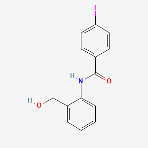 N-[2-(hydroxymethyl)phenyl]-4-iodobenzamide