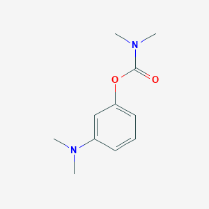 molecular formula C11H16N2O2 B141713 3-(二甲氨基)苯基二甲基氨基甲酸酯 CAS No. 16088-19-0