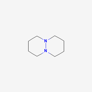 molecular formula C8H16N2 B14171311 1,6-Diazabicyclo(4.4.0)decane CAS No. 3661-15-2