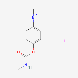 trimethyl-[4-(methylcarbamoyloxy)phenyl]azanium;iodide