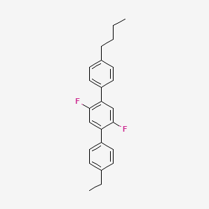 1-(4-Butylphenyl)-4-(4-ethylphenyl)-2,5-difluorobenzene