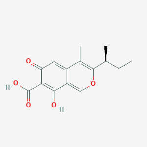 molecular formula C15H16O5 B14171456 Ascochitine CAS No. 3615-05-2