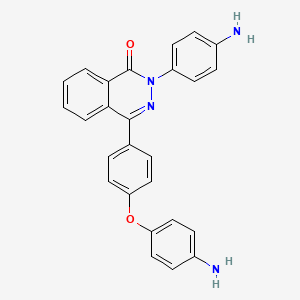 1(2H)-phthalazinone, 4-[4-(4-aminophenoxy)phenyl]-2-(4-aminophenyl)-