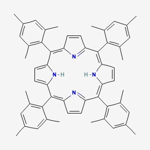 B1417147 5,10,15,20-Tetrakis(2,4,6-trimethylphenyl)porphyrin CAS No. 56396-12-4