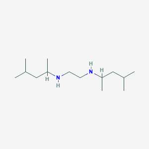 molecular formula C14H32N2 B14171480 1,2-Ethanediamine, N,N'-bis(1,3-dimethylbutyl)- CAS No. 3964-15-6