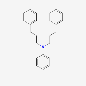 4-Methyl-n,n-bis(3-phenylpropyl)aniline