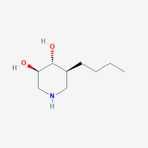 (3R,4R,5S)-5-butylpiperidine-3,4-diol