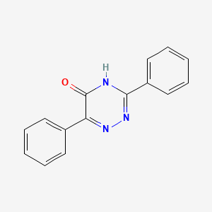 molecular formula C15H11N3O B1417155 3,6-Diphenyl-1,2,4-triazin-5-ol CAS No. 36214-25-2