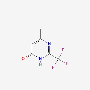 molecular formula C6H5F3N2O B1417160 6-甲基-2-三氟甲基嘧啶-4-醇 CAS No. 2557-79-1
