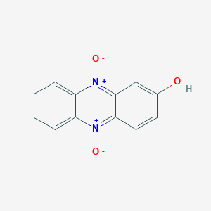 molecular formula C12H8N2O3 B1417162 2-Hydroxyphenazine 5,10-Dioxide CAS No. 303-80-0