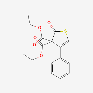 Diethyl 2-oxo-4-phenylthiophene-3,3(2H)-dicarboxylate