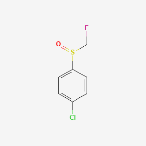 1-Chloro-4-(fluoromethanesulfinyl)benzene