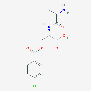 L-Alanyl-O-(4-chlorobenzoyl)-L-serine