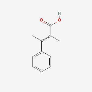 2-Methyl-3-phenylbut-2-enoic acid