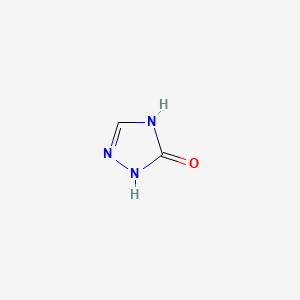 molecular formula C2H3N3O B1417170 1,2-Dihydro-3H-1,2,4-triazol-3-one CAS No. 930-33-6