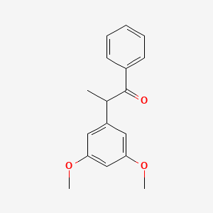 2-(3,5-Dimethoxyphenyl)-1-phenylpropan-1-one