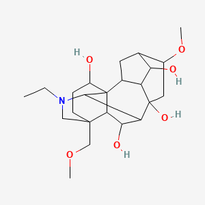 molecular formula C23H37NO6 B14171716 Senbusine A CAS No. 82202-95-7