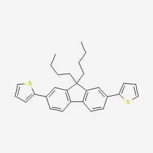 2,2'-(9,9-Dibutyl-9H-fluorene-2,7-diyl)dithiophene