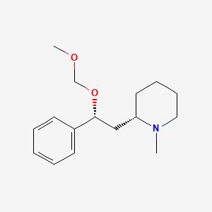 (2S)-2-[(2R)-2-(Methoxymethoxy)-2-phenylethyl]-1-methylpiperidine