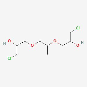 molecular formula C9H18Cl2O4 B14171841 1,1'-(Propylenedioxy)bis(3-chloro-2-propanol) CAS No. 18371-82-9