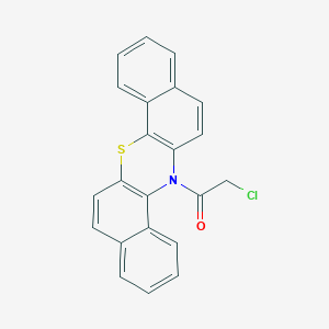 2-Chloro-1-(14h-dibenzo[a,h]phenothiazin-14-yl)ethanone