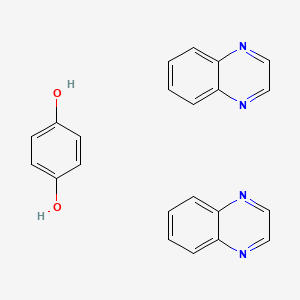 Quinoxaline-hydroquinone (2/1)