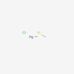 molecular formula CH3ClHgS B14171936 Mercury chloride methanethiolate (1/1/1) CAS No. 53356-94-8