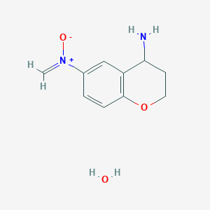 4-Amino-N-methylenechroman-6-amine oxide hydrate