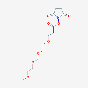 2,5-Dioxo-1-pyrrolidinyl 4,7,9,12-tetraoxatridecanoate