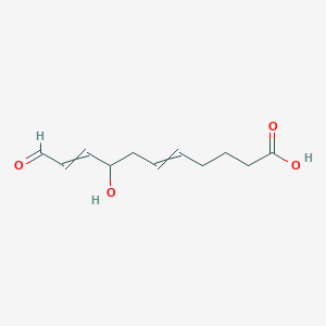 8-Hydroxy-11-oxoundeca-5,9-dienoic acid