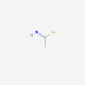 molecular formula C2H4NSe B14172098 Ethaneselenoamide CAS No. 21595-58-4