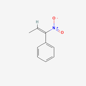 molecular formula C9H9NO2 B14172186 (1-Nitro-allyl)-benzene CAS No. 25236-39-9