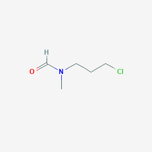 molecular formula C5H10ClNO B14172225 N-(3-Chloropropyl)-N-methylformamide CAS No. 4172-04-7