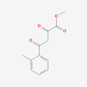 molecular formula C12H12O4 B1417231 Methyl 4-(2-methylphenyl)-2,4-dioxobutanoate CAS No. 1037130-77-0