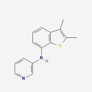 N-(2,3-Dimethyl-1-benzothiophen-7-yl)pyridin-3-amine