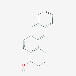 molecular formula C18H16O B14172384 1,2,3,4-Tetrahydrotetraphen-4-ol CAS No. 91484-80-9