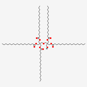 molecular formula C100H192O12 B14172389 Dipentaerythritol pentastearate CAS No. 20190-00-5