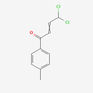 4,4-Dichloro-1-(4-methylphenyl)but-2-en-1-one