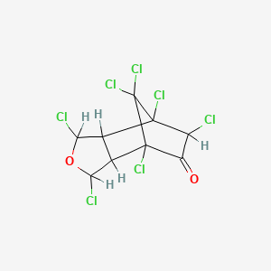 1,3,4,6,7,8,8-Heptachlorohexahydro-4,7-methanoisobenzofuran-5(3H)-one