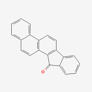 molecular formula C21H12O B14172773 11H-Indeno(2,1-A)phenanthren-11-one CAS No. 4599-92-2