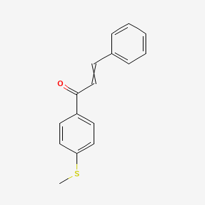 1-(4-(Methylthio)phenyl)-3-phenylprop-2-en-1-one