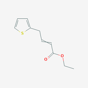 Ethyl 4-(thiophen-2-yl)but-2-enoate