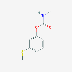 3-(Methylsulfanyl)phenyl methylcarbamate