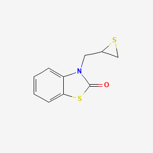 3-(Thiiran-2-ylmethyl)-1,3-benzothiazol-2-one