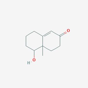 5-Hydroxy-4a-methyl-4,4a,5,6,7,8-hexahydronaphthalen-2(3h)-one