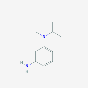 molecular formula C10H16N2 B1417297 1-N-甲基-1-N-(丙-2-基)苯-1,3-二胺 CAS No. 1094323-93-9