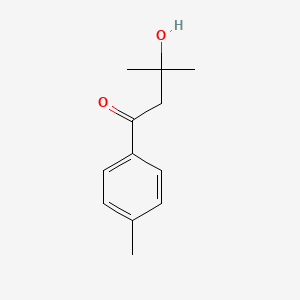 molecular formula C12H16O2 B14172982 3-Hydroxy-3-methyl-1-(4-methylphenyl)butan-1-one CAS No. 920957-35-3