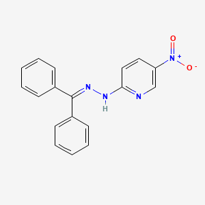 N-[(diphenylmethylene)amino]-5-nitro-2-pyridinamine